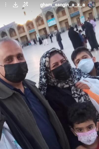 عکس مادر ارشام سرایداران