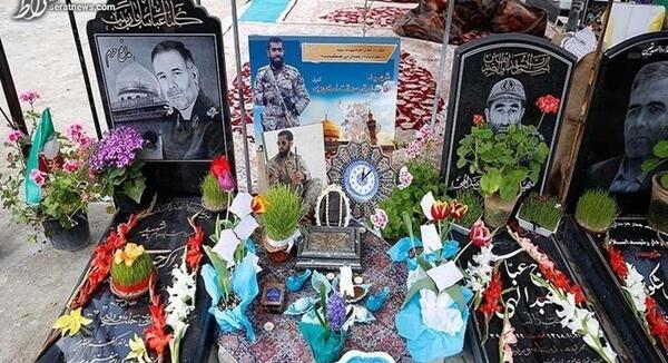 عکس قبر مهرشاد شهیدی