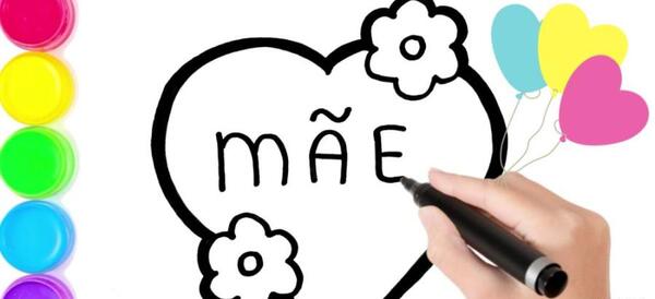 عکس نقاشی دختر و مادری