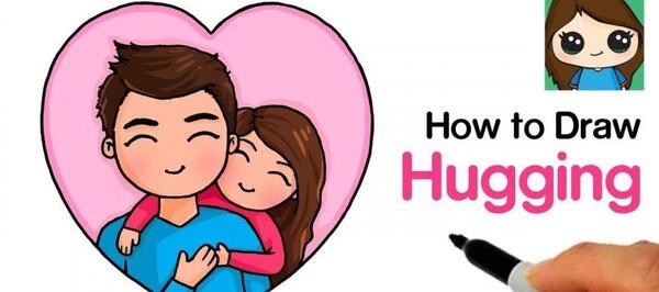 عکس نقاشی دختر و پدر فانتزی