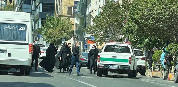 عکس بیمارستانی مهسا امینی