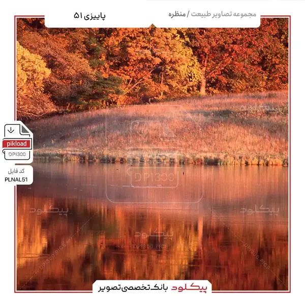 عکس یک منظره پاییزی