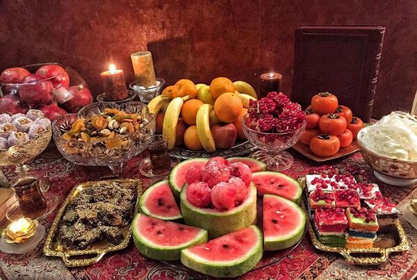 عکس پاییزی یلدایی