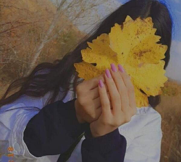 عکس دختر پاییزی فیک