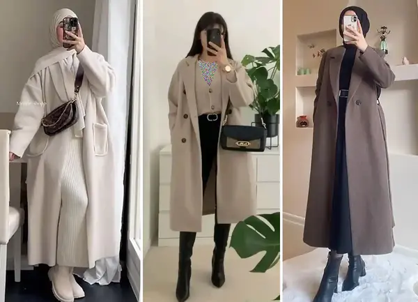 عکس پالتو پاییزی زنانه