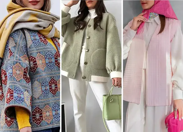 عکس پیراهن پاییزی زنانه