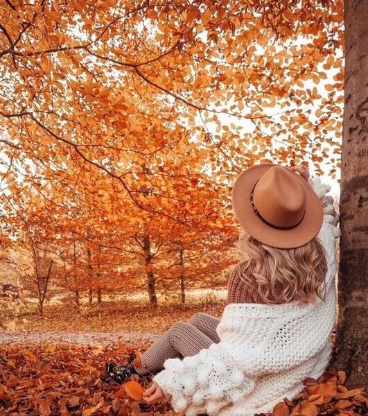 عکس تولد پاییزی در پارک