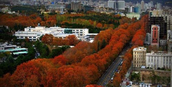 عکس های پاییزی تهران