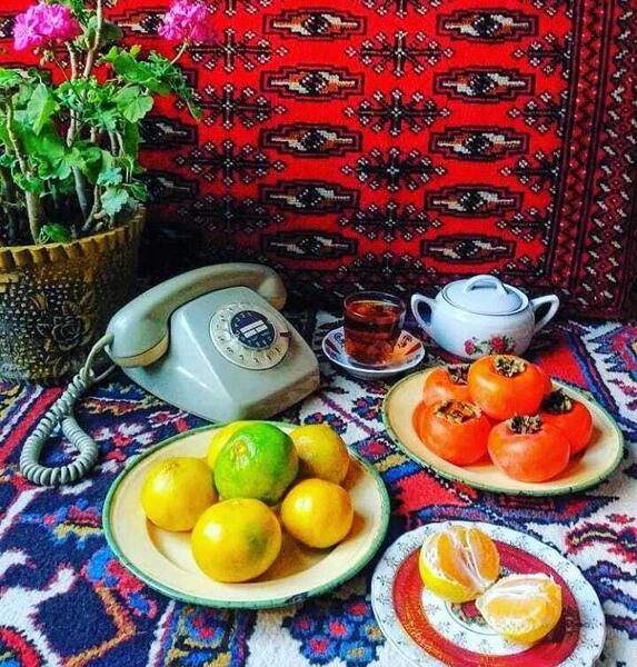 عکس خرمالو پاییزی برای پروفایل