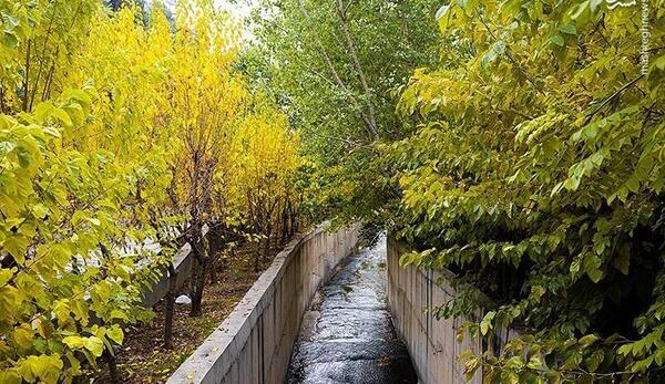 عکس هوای پاییزی تهران