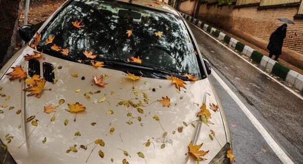 عکس هوای پاییزی تهران