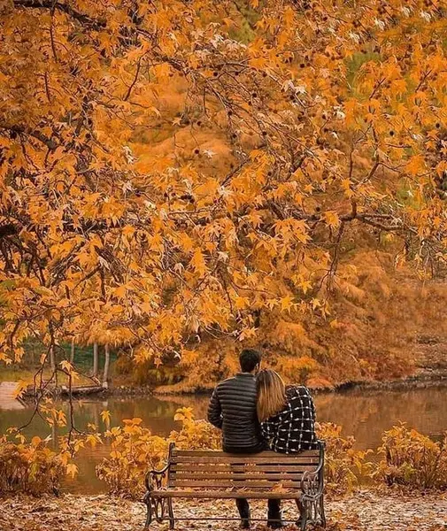 عکس های پاییزی تک نفره