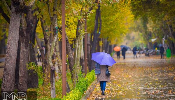 عکس هوای بارانی پاییزی