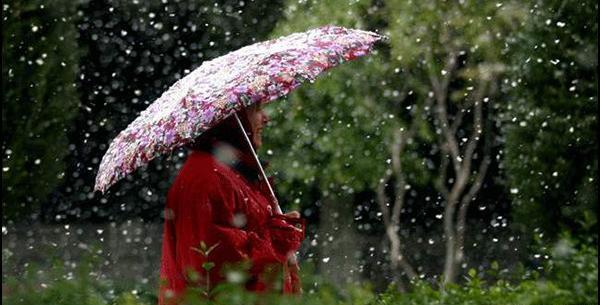 عکس هوای بارانی پاییزی