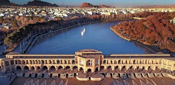 عکس پاییزی از اصفهان