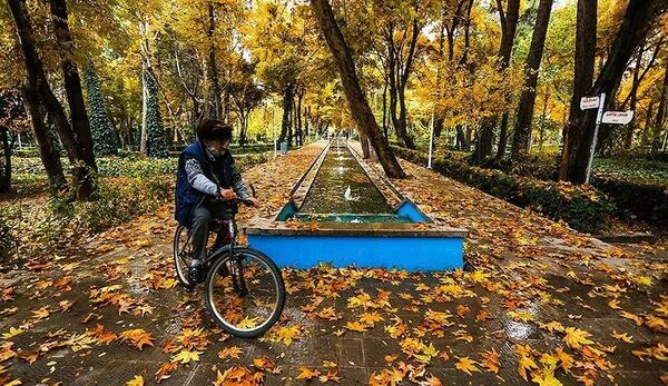 عکس پاییزی از اصفهان