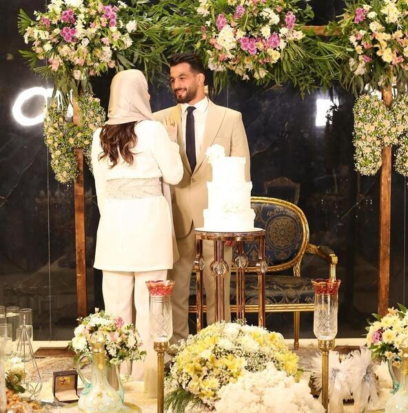 عکس رحمان عموزاد و همسرش