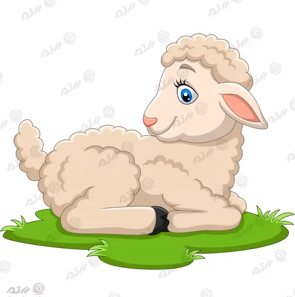 عکس نقاشی قوچ ساده