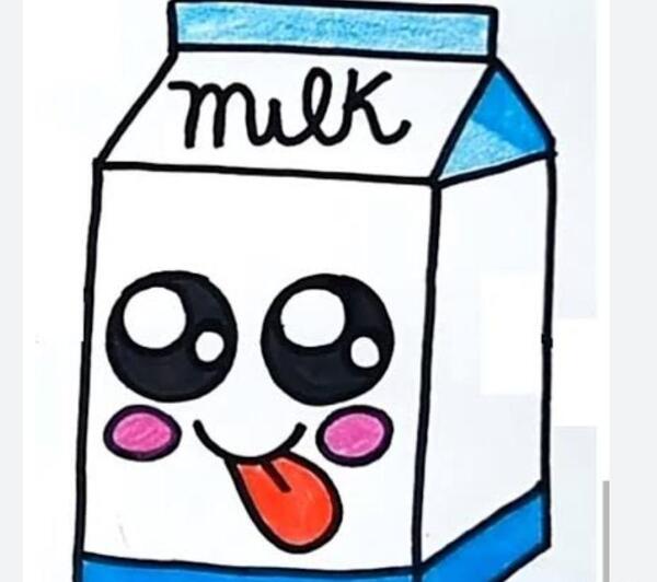عکس نقاشی کیوت ساده و آسان