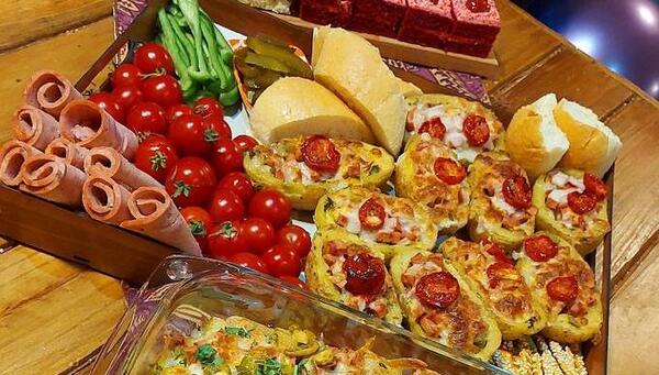 عکس نقاشی سیب زمینی ساده