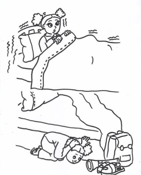 عکس نقاشی زلزله ساده