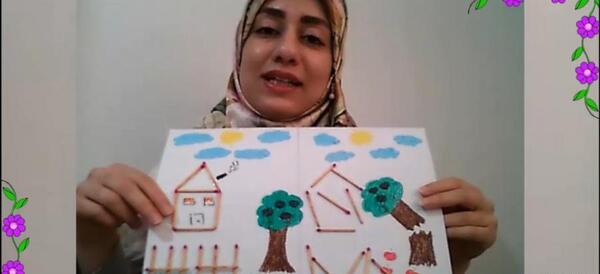 عکس نقاشی زلزله ساده
