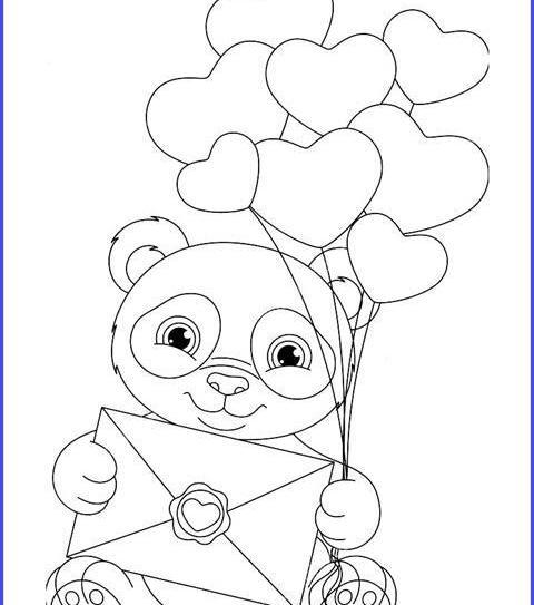 عکس پاندا برای نقاشی ساده