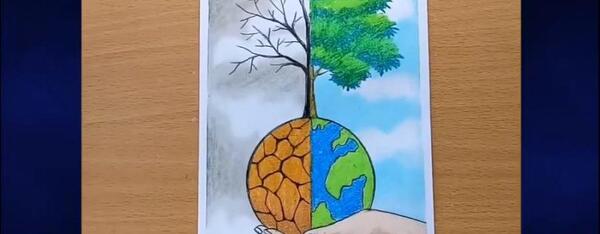 عکس نقاشی آب ساده