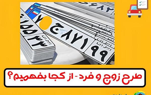 عکس روز های زوج و فرد در هفته