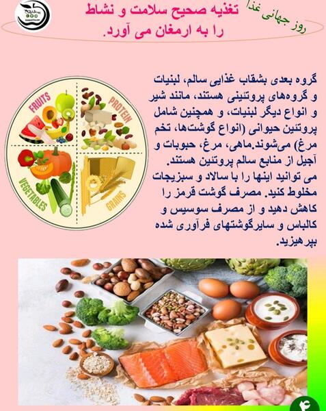 عکس روز جهانی غذای سالم