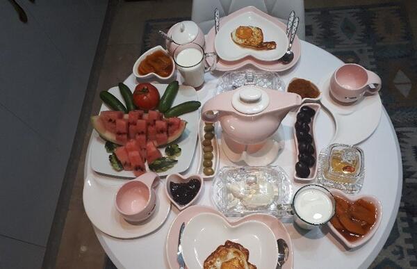 عکس صبحانه روز جمعه