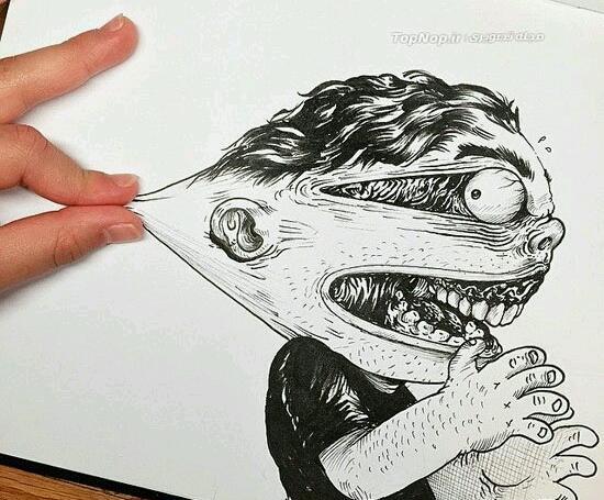 عکس نقاشی خیلی خنده دار