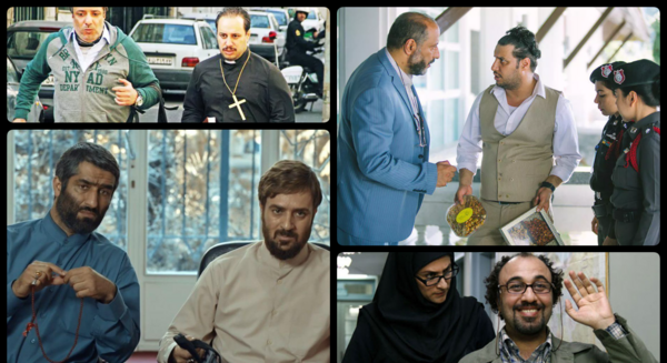 عکس خنده دار بازیگر