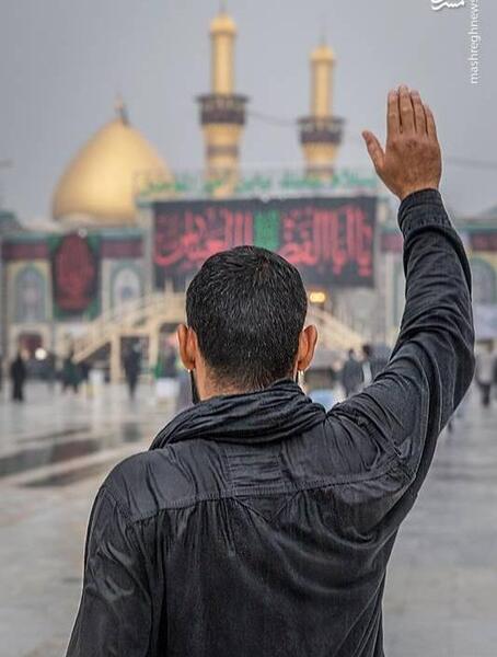 عکس هنری از بین الحرمین