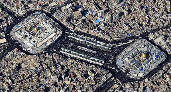 عکس هوایی از بین الحرمین