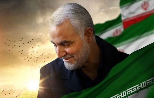 عکس حاج قاسم و ابومهدی در بین الحرمین