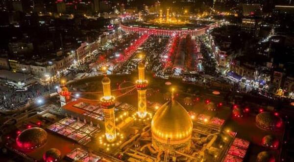 عکس زن تو بین الحرمین