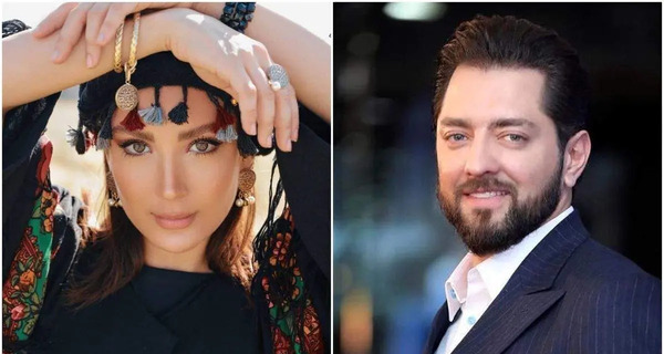 عکس بهرام رپر و همسرش