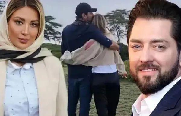 عکس بهرام رپر و همسرش