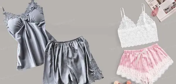 عکس لباس خواب لاکچری