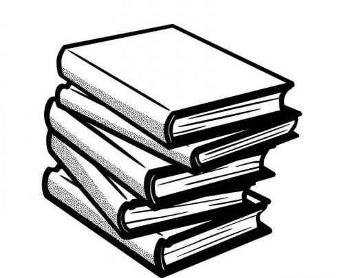 عکس نقاشی بغل کتاب