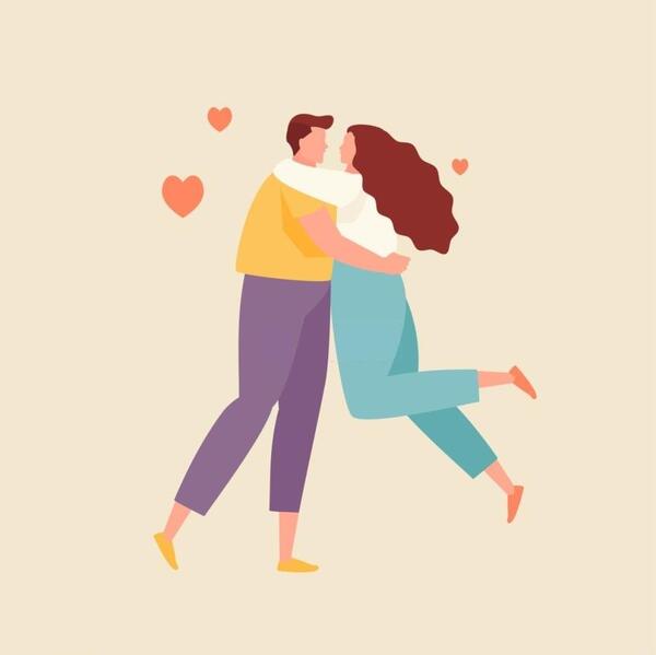 عکس عاشقانه بغل هم بدون متن