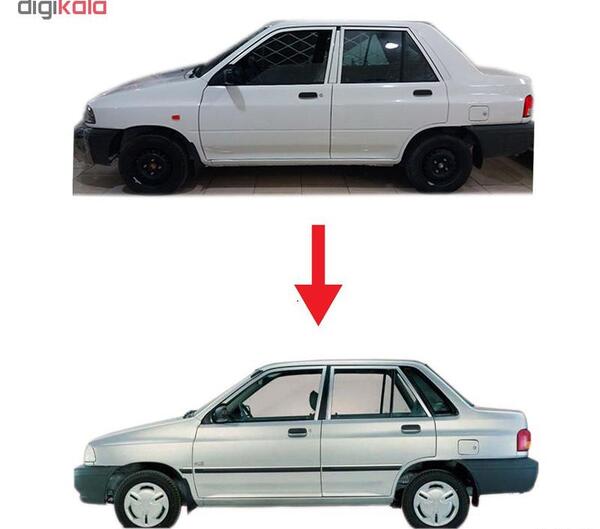 عکس زه بغل پراید