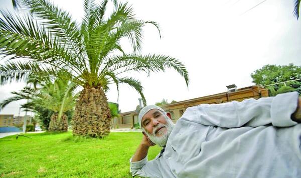 عکس مردی که در خواب همه است