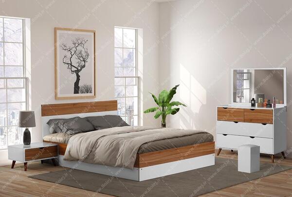 عکس سرویس خواب سفید