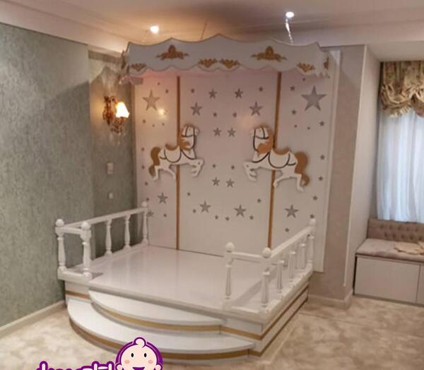 عکس اتاق خواب رویایی دخترانه