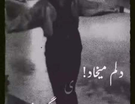 عکس نوشته دلم خواب ابدی میخواد