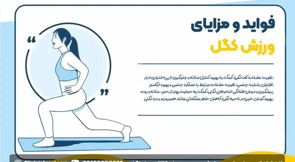 عکس ورزش کگل برای افتادگی رحم