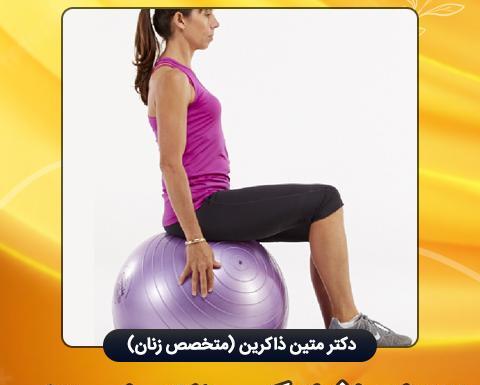 عکس ورزش کگل برای افتادگی رحم
