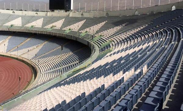 عکس ورزشگاه آزادی پس از بازسازی